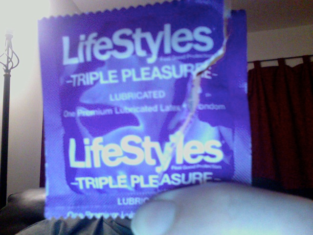 triple pleasure condom sexy fucking wild